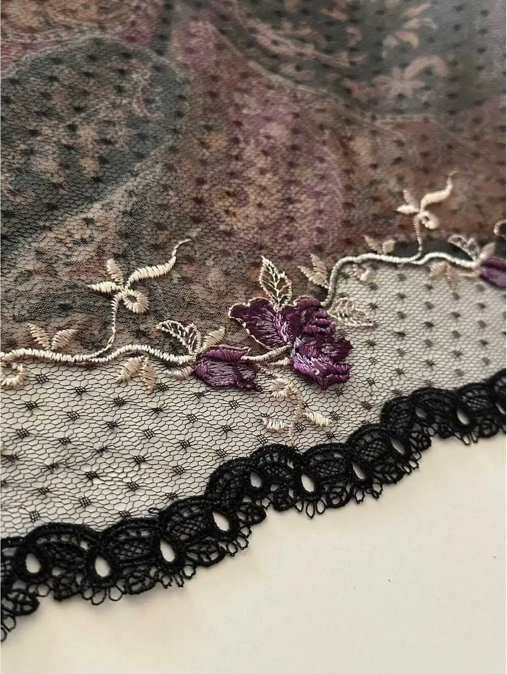 5yds Texas Chrisom Lace - TX Local Stock ready to ship. Retail & Wholesale